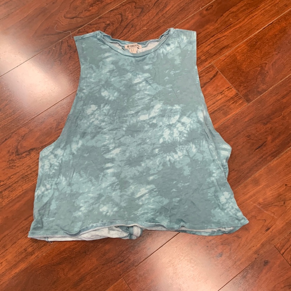 Open back tank